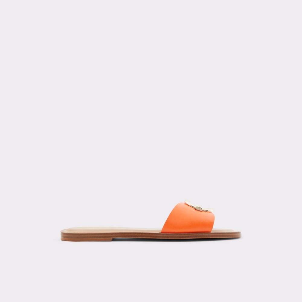 Sandales Aldo Glaeswen Claquette Sandal Orange Femme | FKPE-60853817