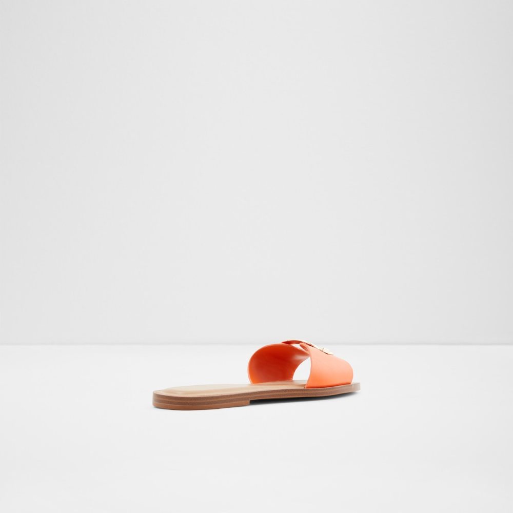 Sandales Aldo Glaeswen Claquette Sandal Orange Femme | FKPE-60853817