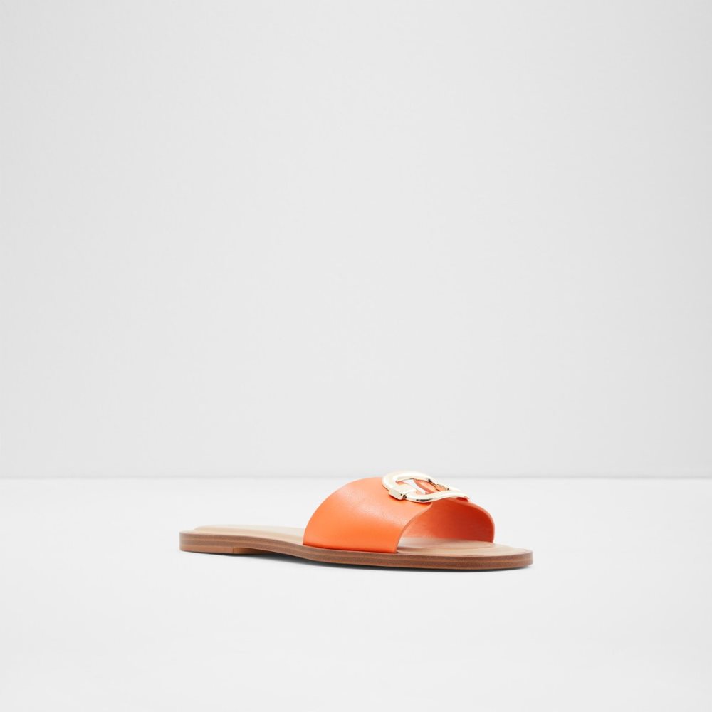 Sandales Aldo Glaeswen Claquette Sandal Orange Femme | FKPE-60853817