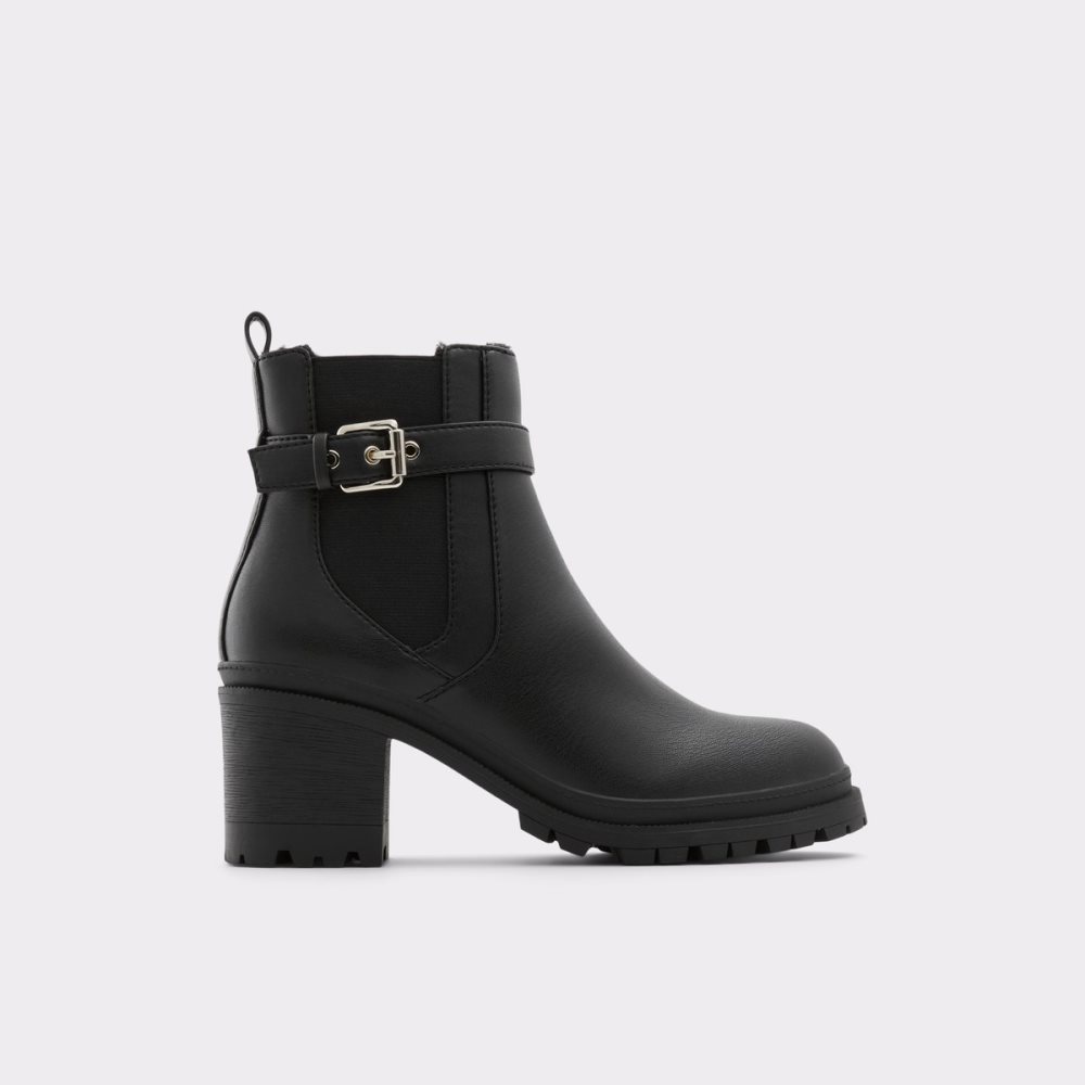 Bottines Chelsea Aldo Qimas - Lug Sole Noir Femme | WSFA-76555968