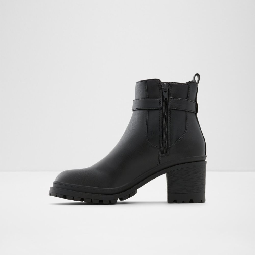 Bottines Chelsea Aldo Qimas - Lug Sole Noir Femme | WSFA-76555968