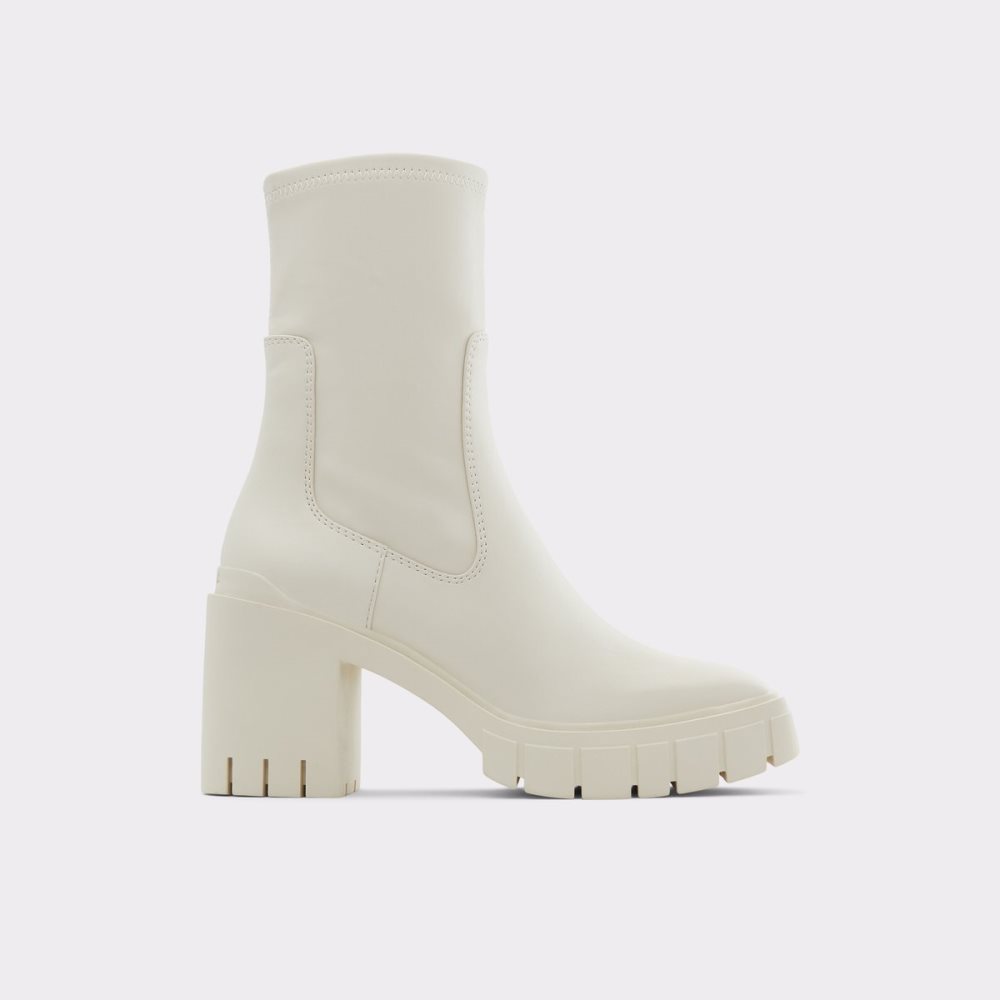 Bottines Aldo Upstage - Lug Sole Blanche Femme | QPGX-48039609