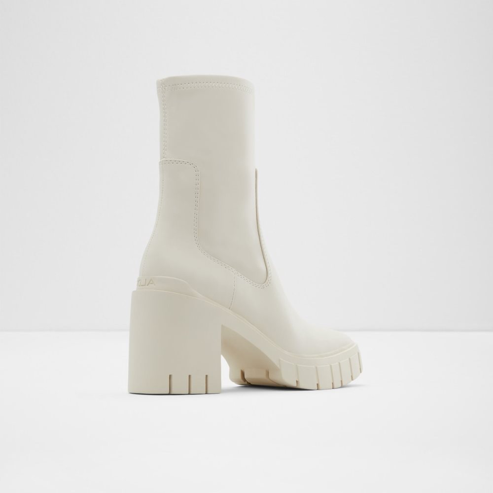 Bottines Aldo Upstage - Lug Sole Blanche Femme | QPGX-48039609