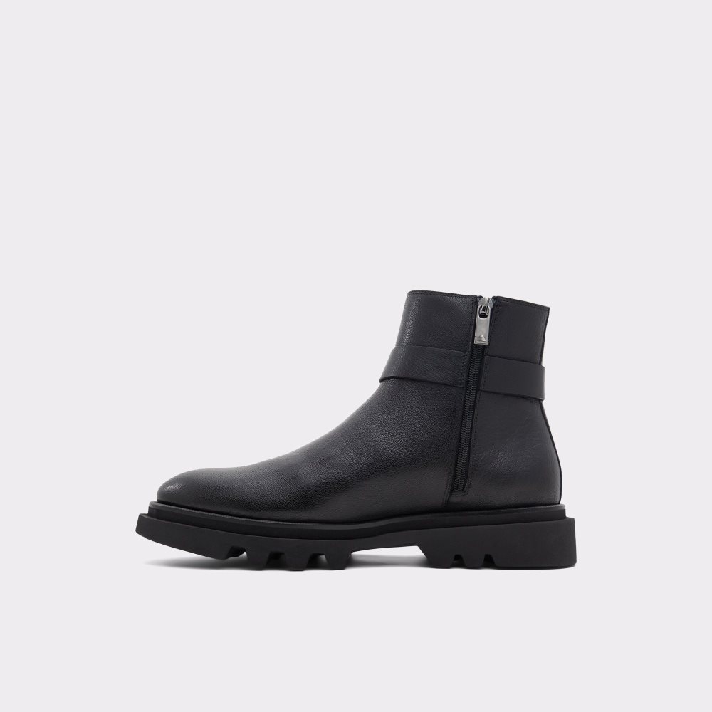 Bottines Aldo Verdi - Lug Sole Noir Homme | URIC-57186391