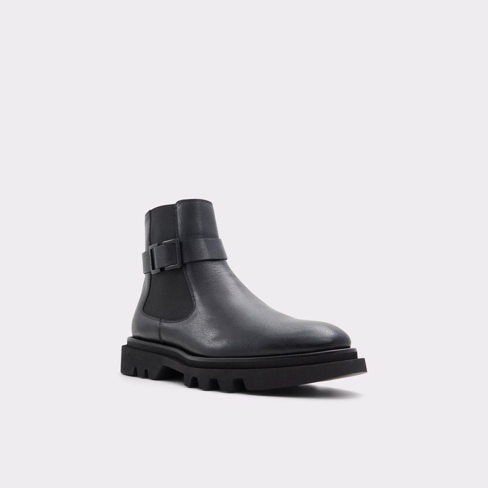 Bottines Aldo Verdi - Lug Sole Noir Homme | URIC-57186391