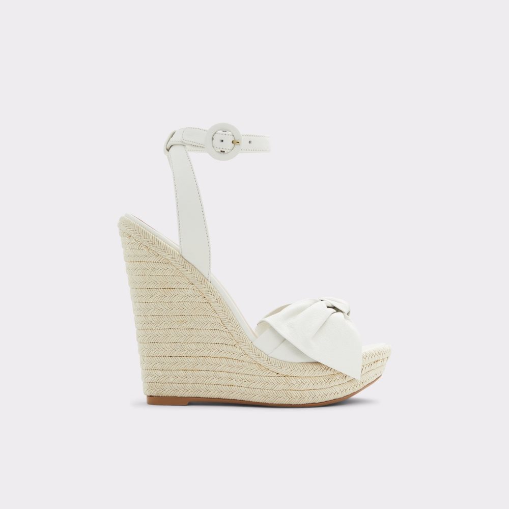 Sandales Aldo Besch Wedge Sandal - Wedge Blanche Femme | SVQK-36299615