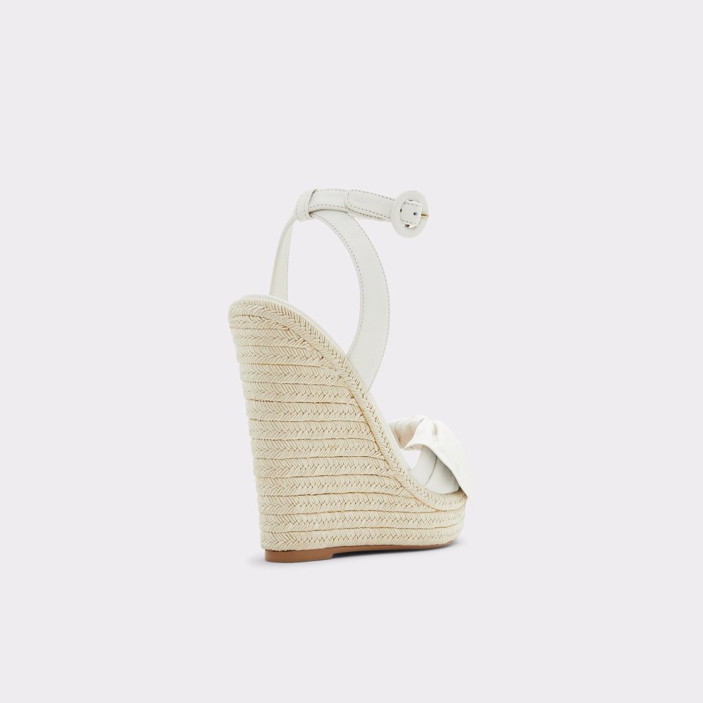 Sandales Aldo Besch Wedge Sandal - Wedge Blanche Femme | SVQK-36299615