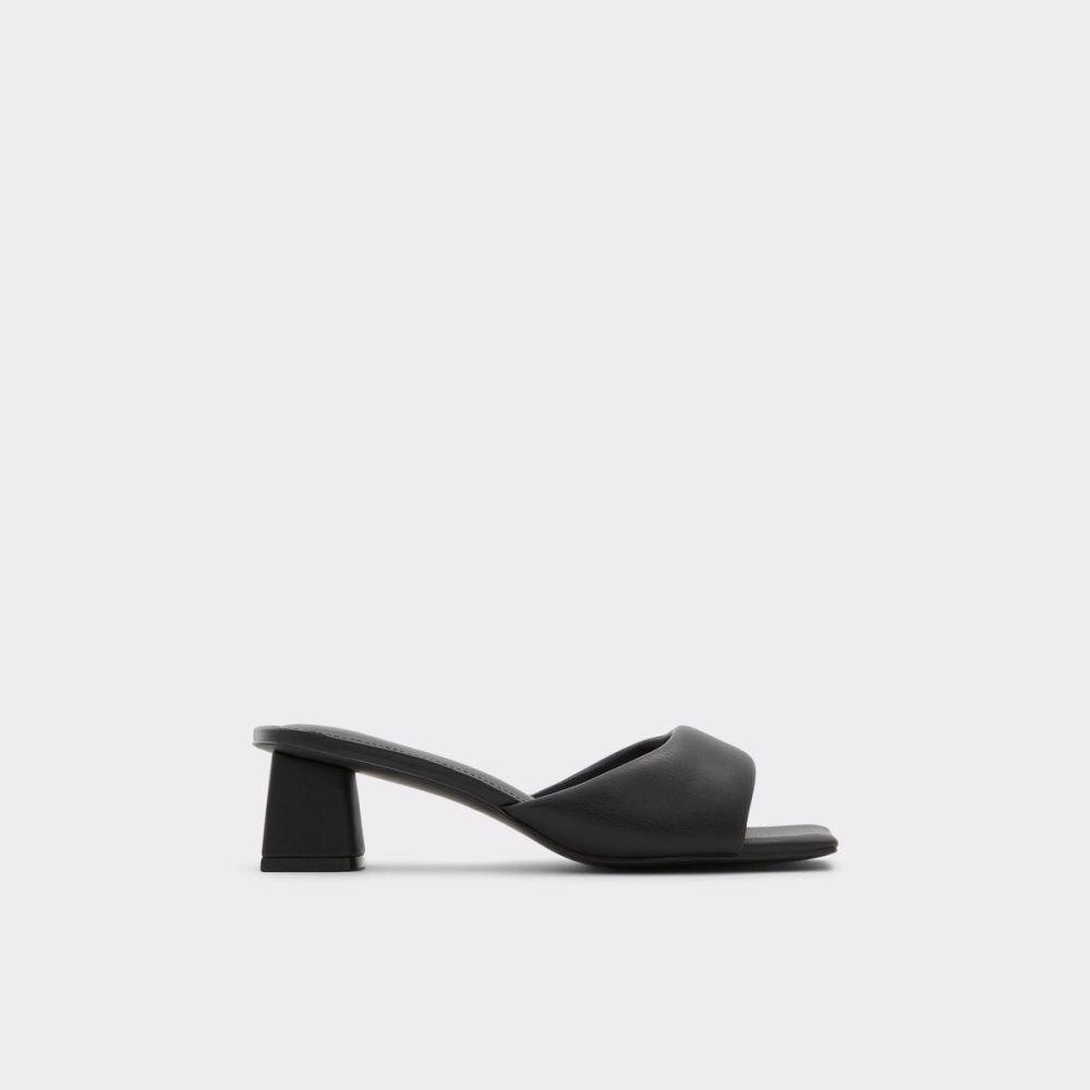 Talon Bloc Aldo Simalia Talons Mule Noir Femme | RKJP-65174469