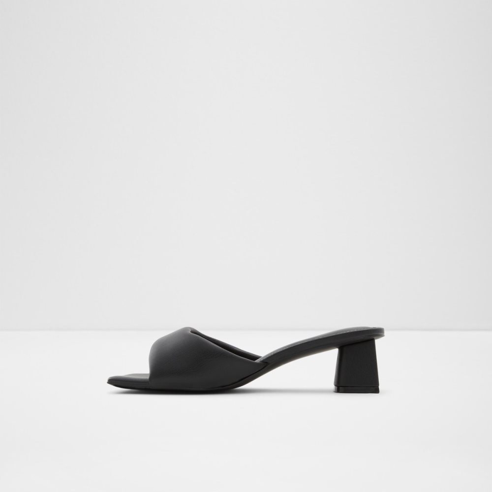 Talon Bloc Aldo Simalia Talons Mule Noir Femme | RKJP-65174469