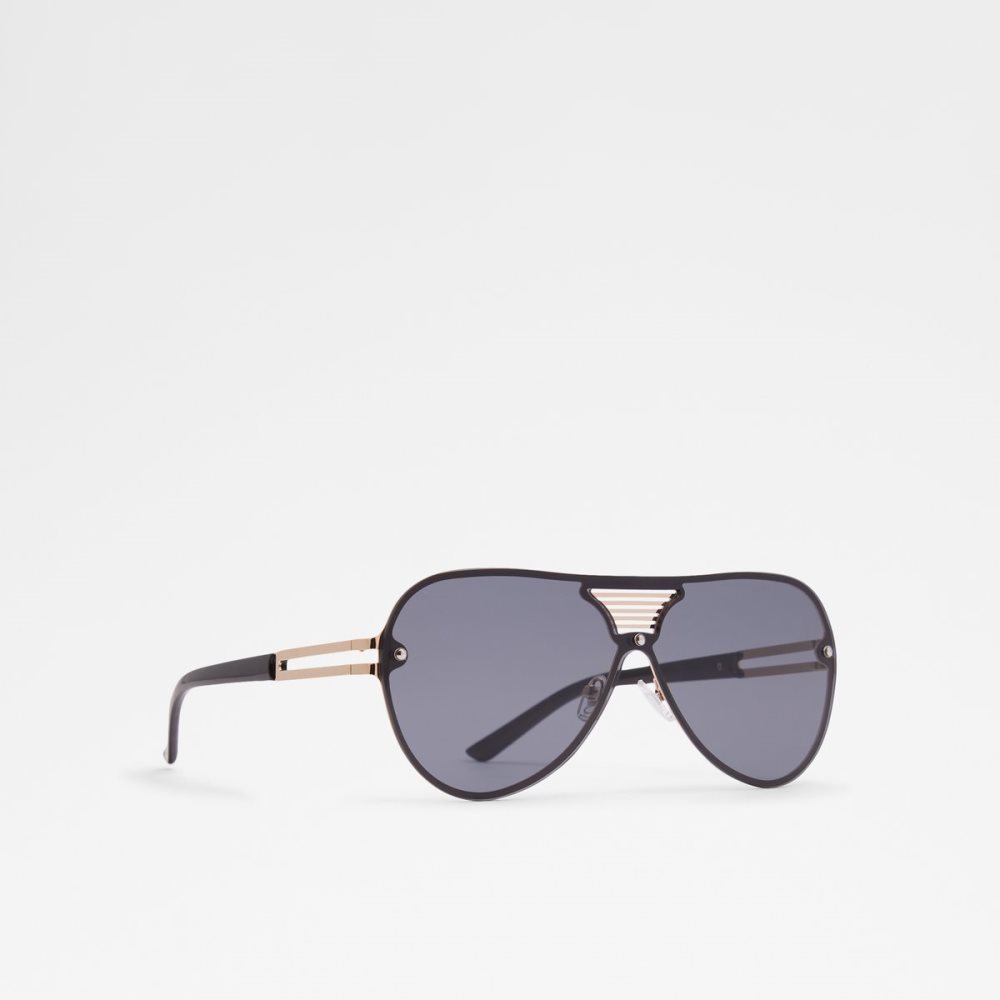 Lunettes de Soleil Aldo Aonyx Aviator Noir Doré Multicolore Homme | ROKM-96231413