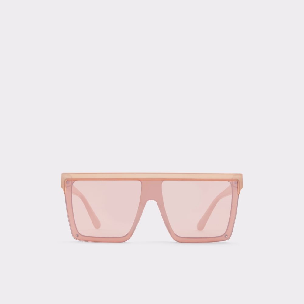 Lunettes de Soleil Aldo Brightside Shield Rose Doré Femme | BBHI-69936347