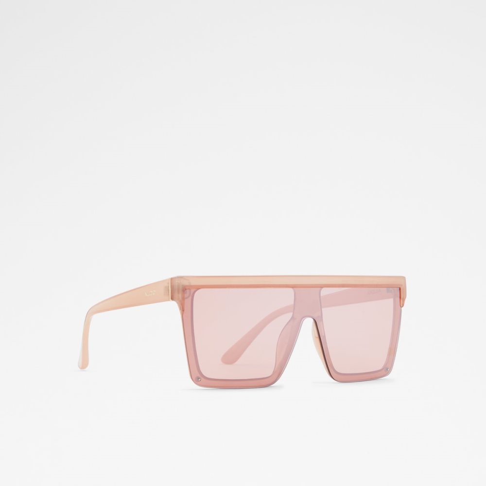 Lunettes de Soleil Aldo Brightside Shield Rose Doré Femme | BBHI-69936347