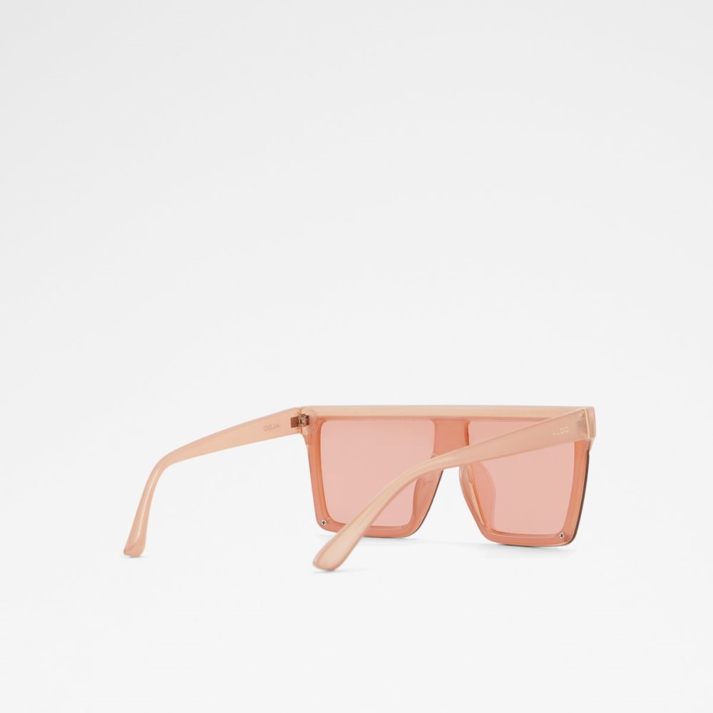 Lunettes de Soleil Aldo Brightside Shield Rose Doré Femme | BBHI-69936347