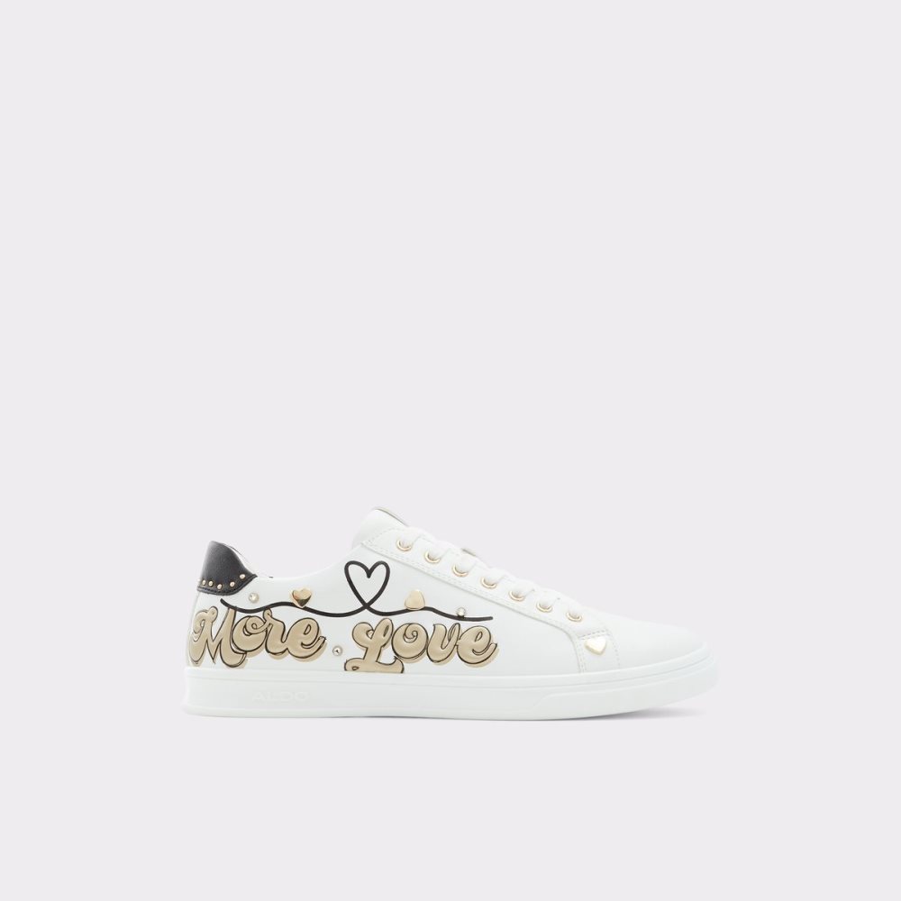 Baskets Aldo Lovewalk Low Top Blanche Homme | PWED-72807155