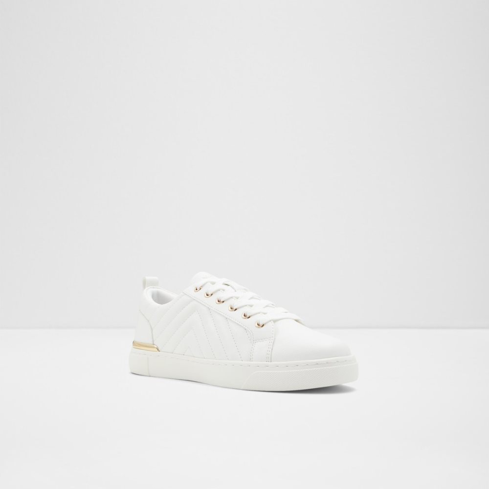 Baskets Aldo Dilathielle Low Top - Cup Sole Blanche Femme | QQXN-50710611