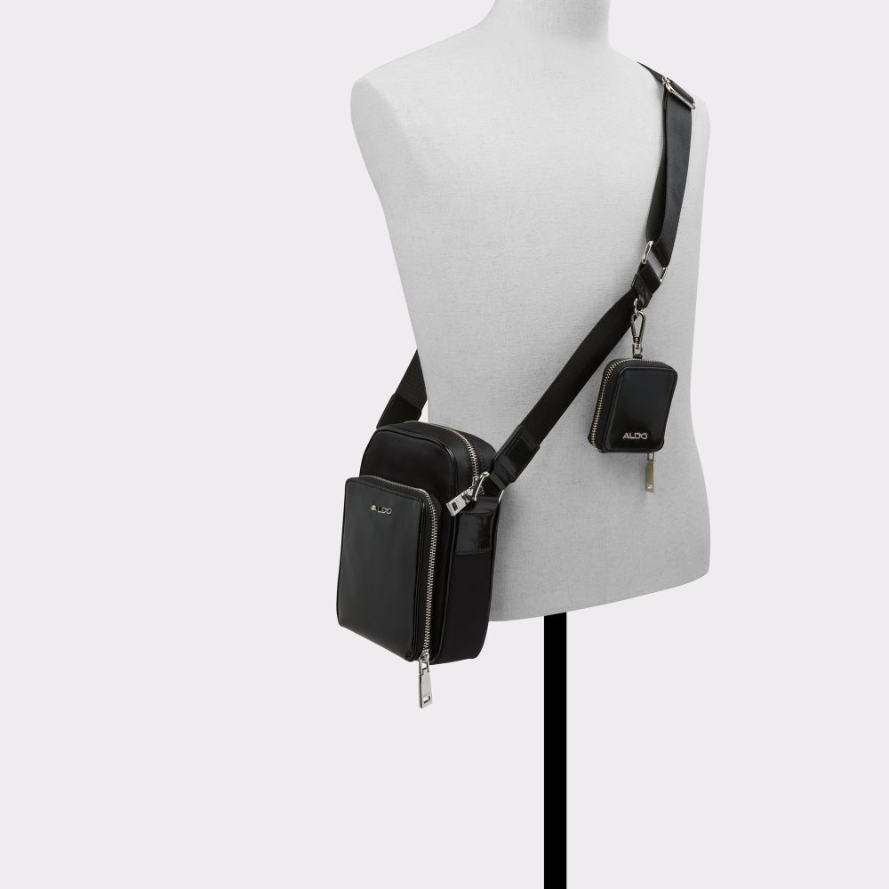 Sacs Crossbody Aldo Jeriralian Noir Homme | HXLJ-04408270