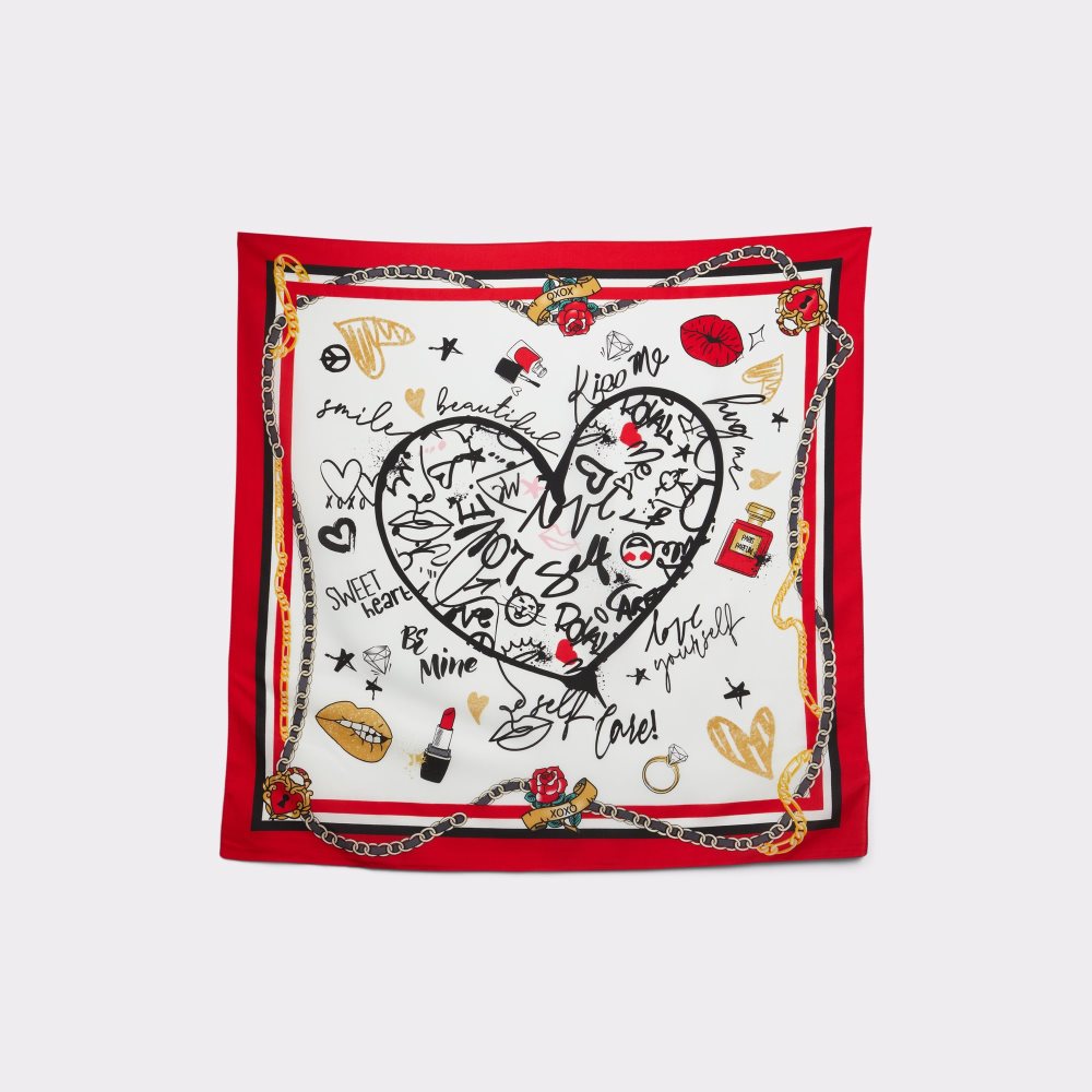 Chapeaux Aldo Lenandra Scarf Rouge Femme | VXDG-16326671