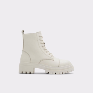 Bottes de combat Aldo Bigmark - Lug Sole Blanche Femme | TMBQ-86794943