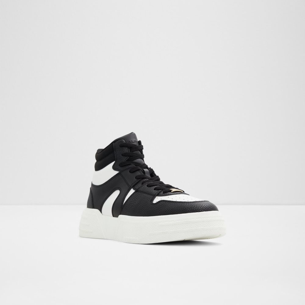 Baskets Aldo Goliath High Top - Cupsole Noir Homme | IAOA-76386766