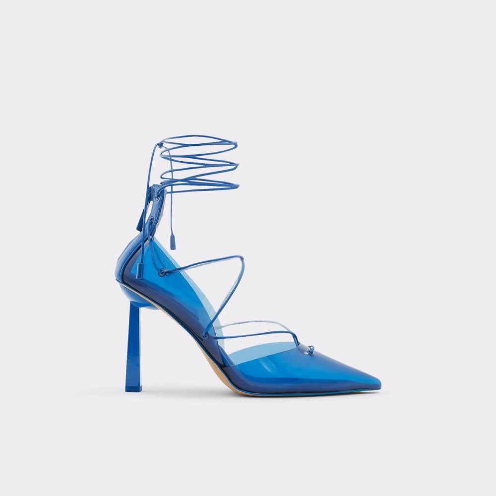 Talons Aldo Uniatha Lanières Talons Bleu Femme | OTNH-49229958