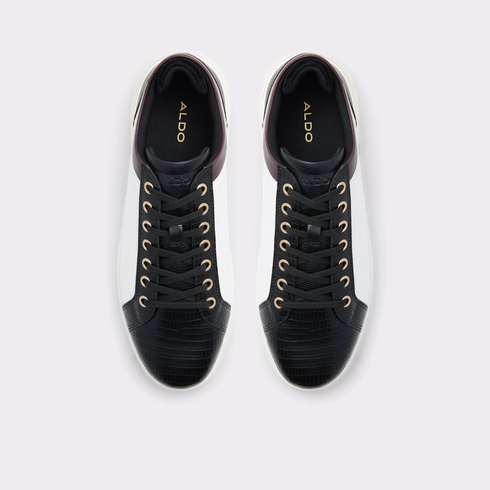 Baskets Aldo Aveo Low Top - Cup Sole Noir Homme | ZWEV-47853979