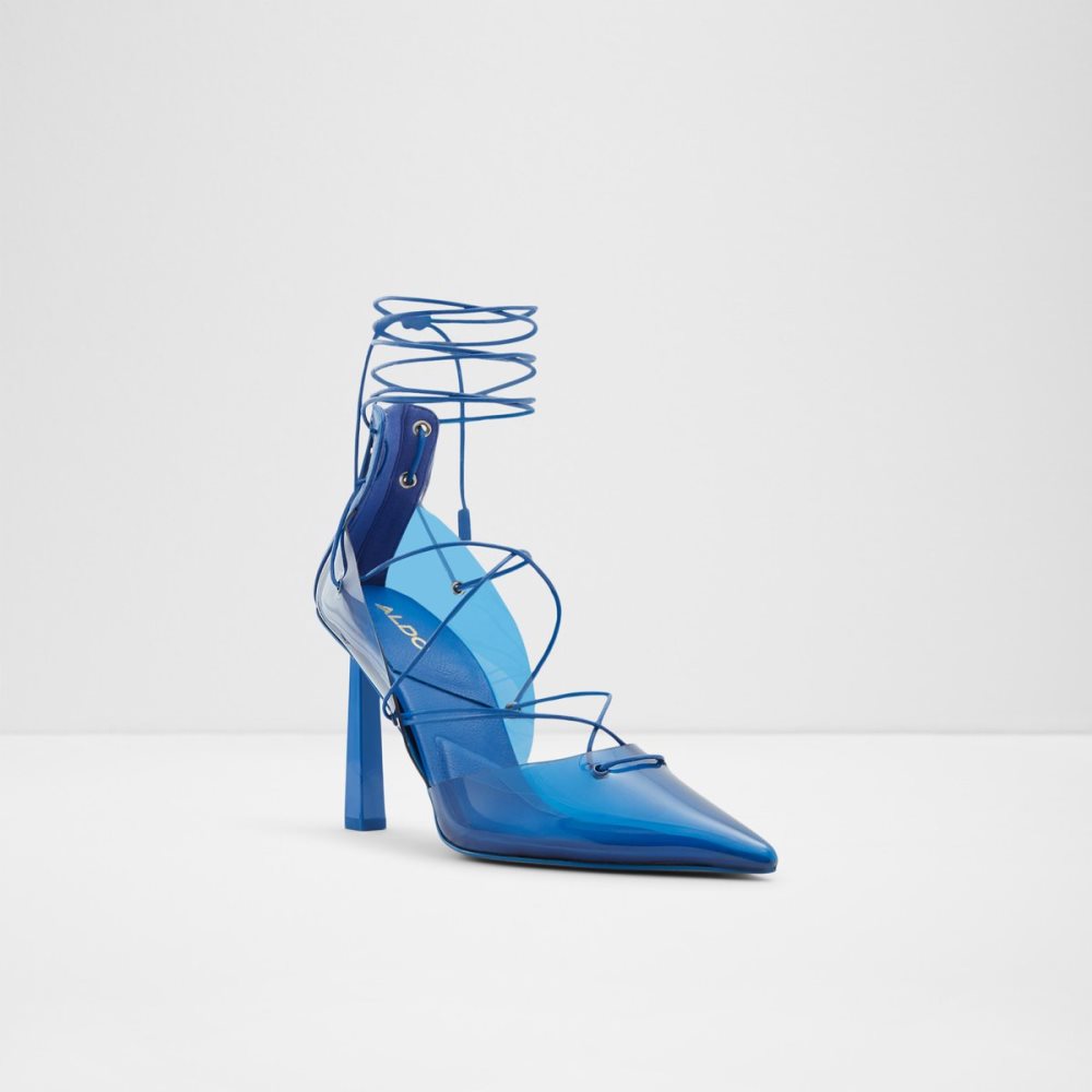 Talons Aldo Uniatha Lanières Talons Bleu Femme | OTNH-49229958