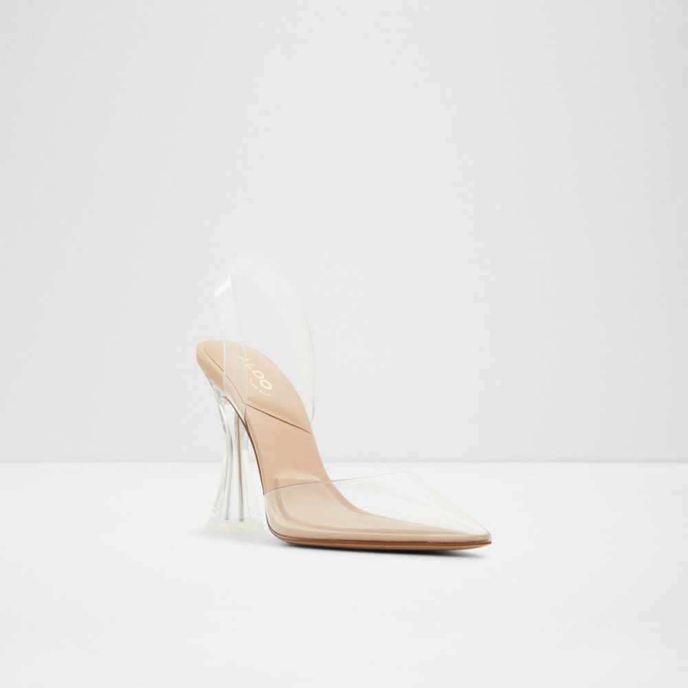 Talon Bloc Aldo Solanti Brides Back High Beige Femme | QBPC-36260208