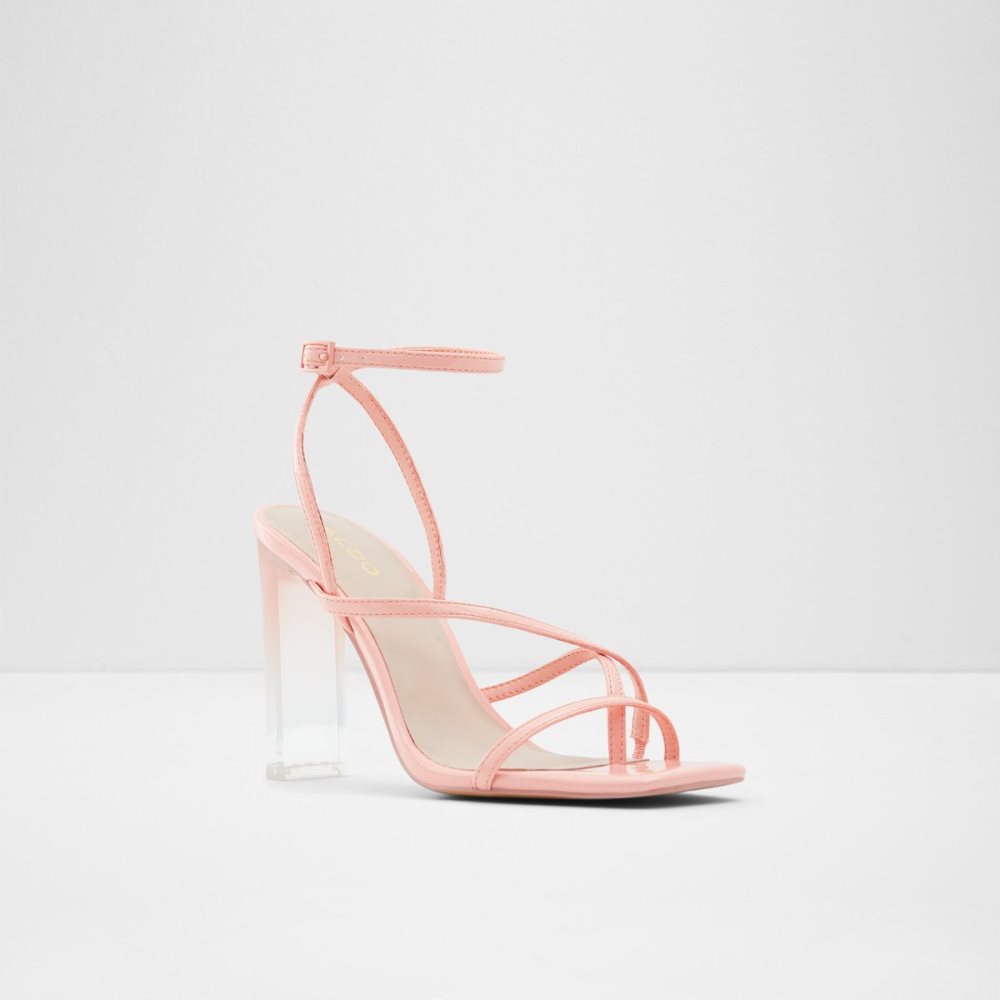 Sandales Aldo Hainiel Lanières Talons Sandal - Cup Sole Orange Clair Femme | WZBB-02674652