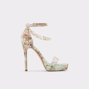 Chaussures Plateforme Aldo Scarlettchain Talons Sandal - Stiletto Multicolore Femme | RWJM-32066408