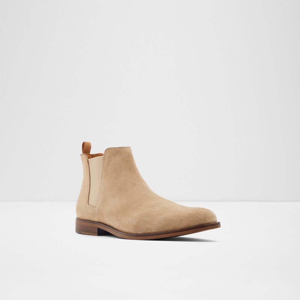 Bottines Chelsea Aldo Vianello-r Beige Clair Homme | QKTB-57848045