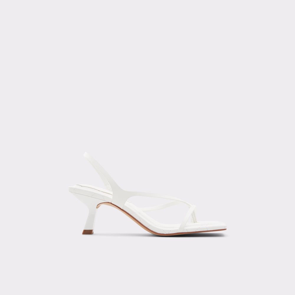 Talons Aldo Loni Lanières High Sandal - Blanche Femme | MHJH-55024197