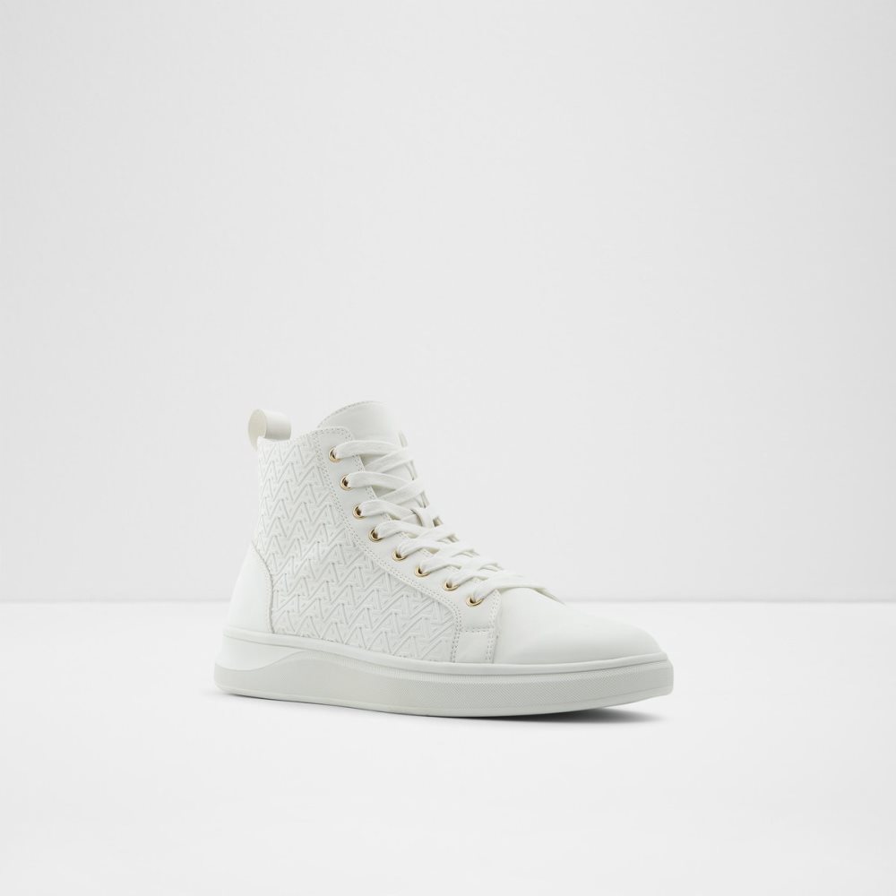 Baskets Aldo Mirardo High Top Blanche Homme | VVMG-22421348