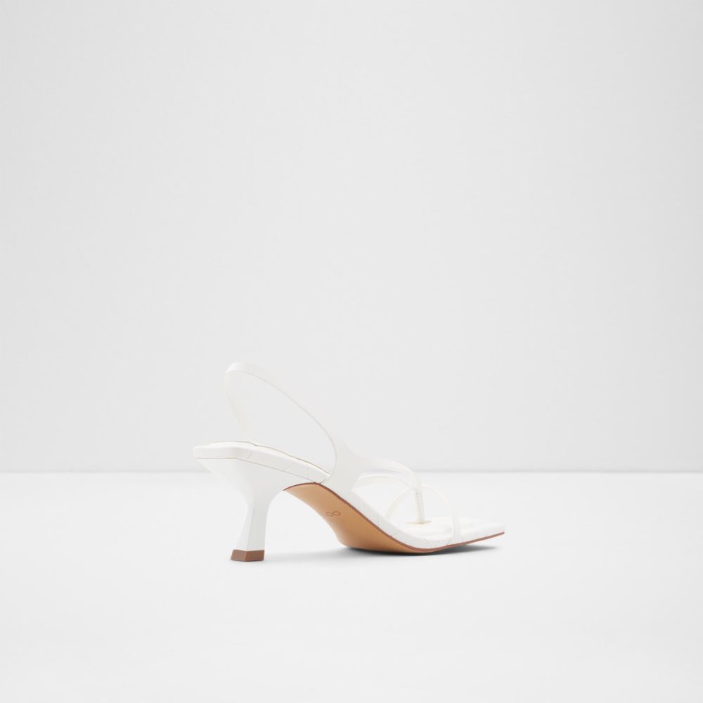 Talons Aldo Loni Lanières High Sandal - Blanche Femme | MHJH-55024197