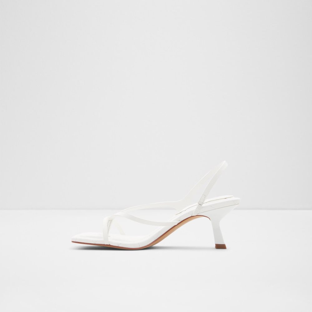 Talons Aldo Loni Lanières High Sandal - Blanche Femme | MHJH-55024197