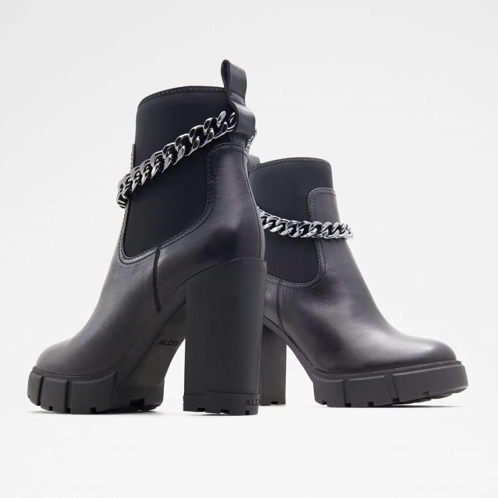 Bottines Chelsea Aldo Bolder - Lug Sole Noir Femme | QVDD-84284810