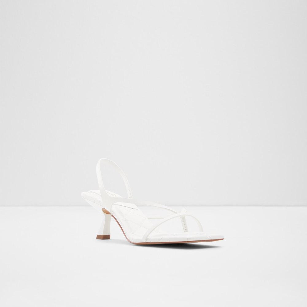 Talons Aldo Loni Lanières High Sandal - Blanche Femme | MHJH-55024197