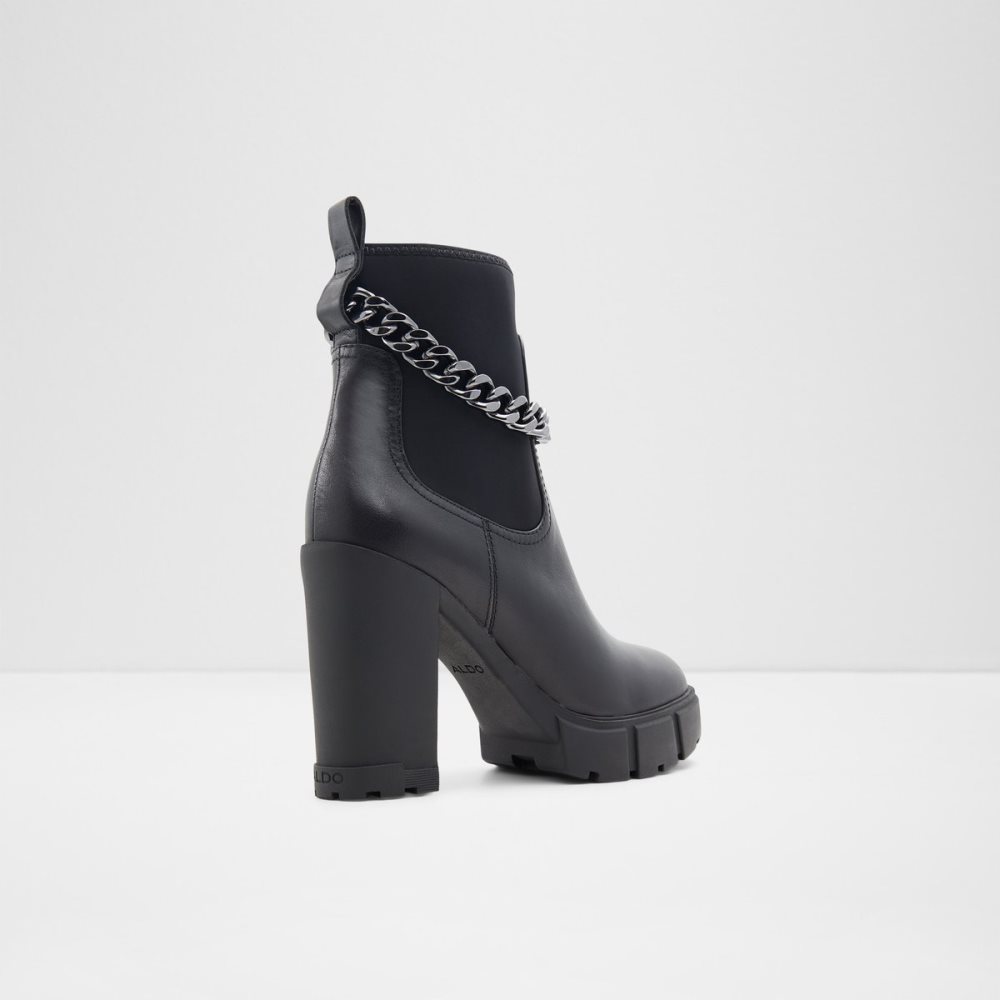 Bottines Chelsea Aldo Bolder - Lug Sole Noir Femme | QVDD-84284810