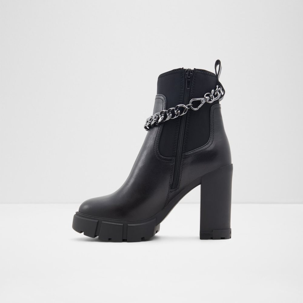 Bottines Chelsea Aldo Bolder - Lug Sole Noir Femme | QVDD-84284810