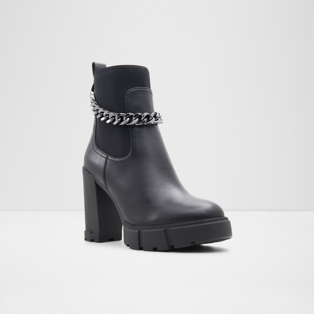 Bottines Chelsea Aldo Bolder - Lug Sole Noir Femme | QVDD-84284810