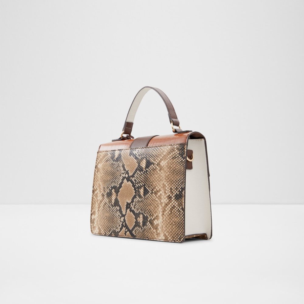 Sac à Main Aldo Elilidithh Top Handle Beige Femme | HUWW-98251415