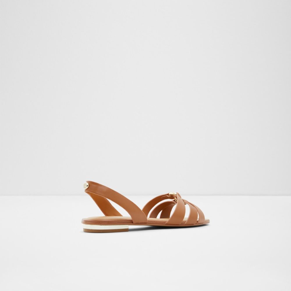 Sandales Aldo Marassi Brides Back Sandal Marron Femme | UJFX-23086820