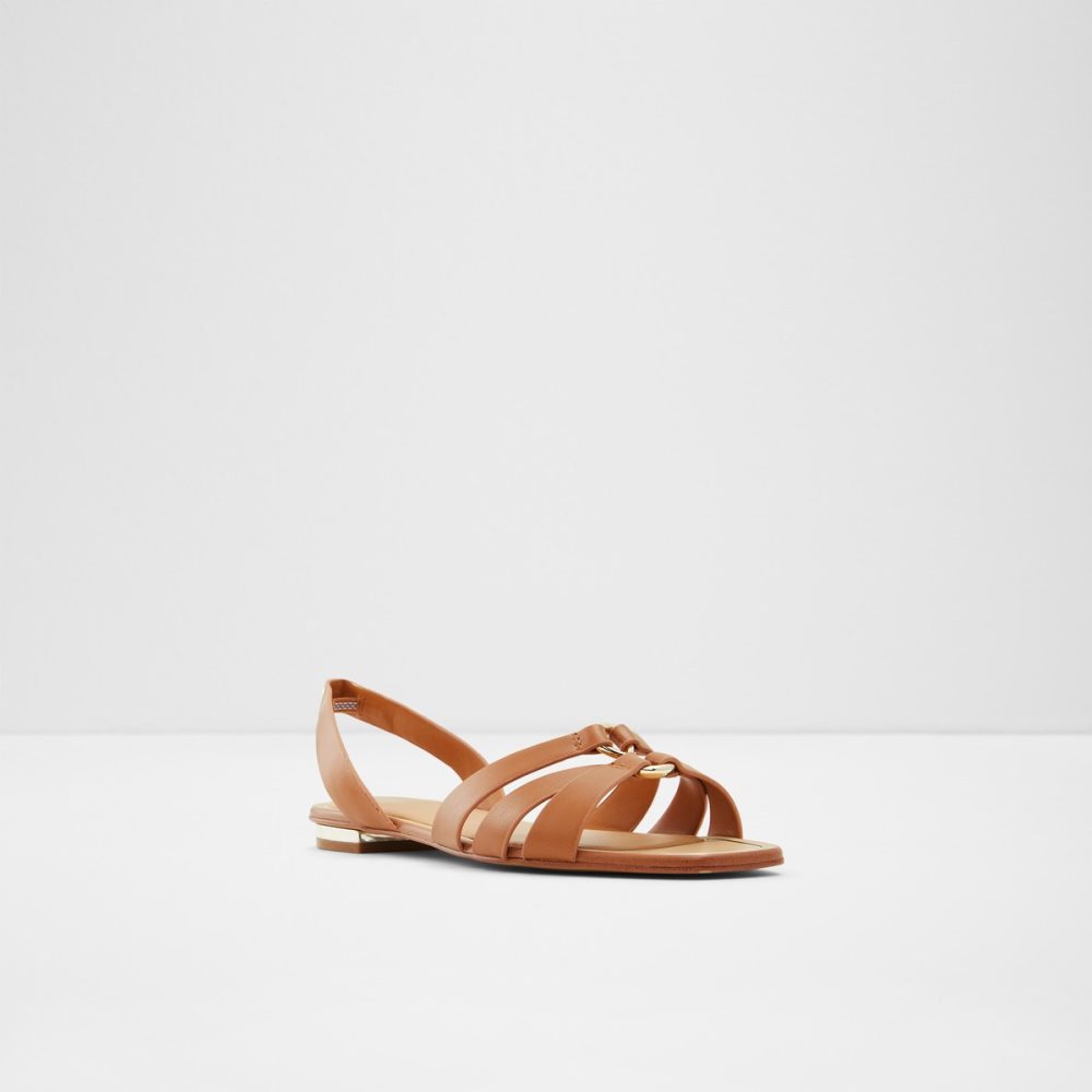 Sandales Aldo Marassi Brides Back Sandal Marron Femme | UJFX-23086820