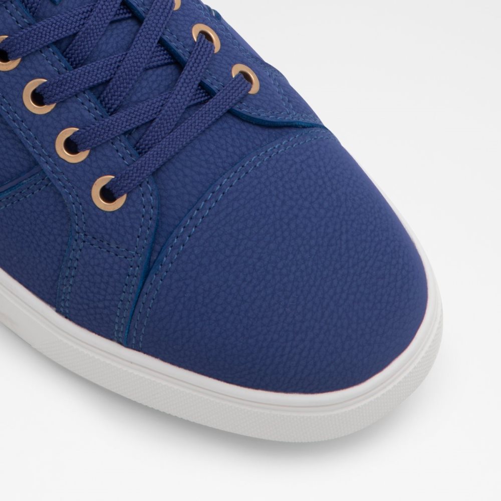 Baskets Aldo Popstep High Top - Cup Sole Bleu Homme | RXHW-43778492