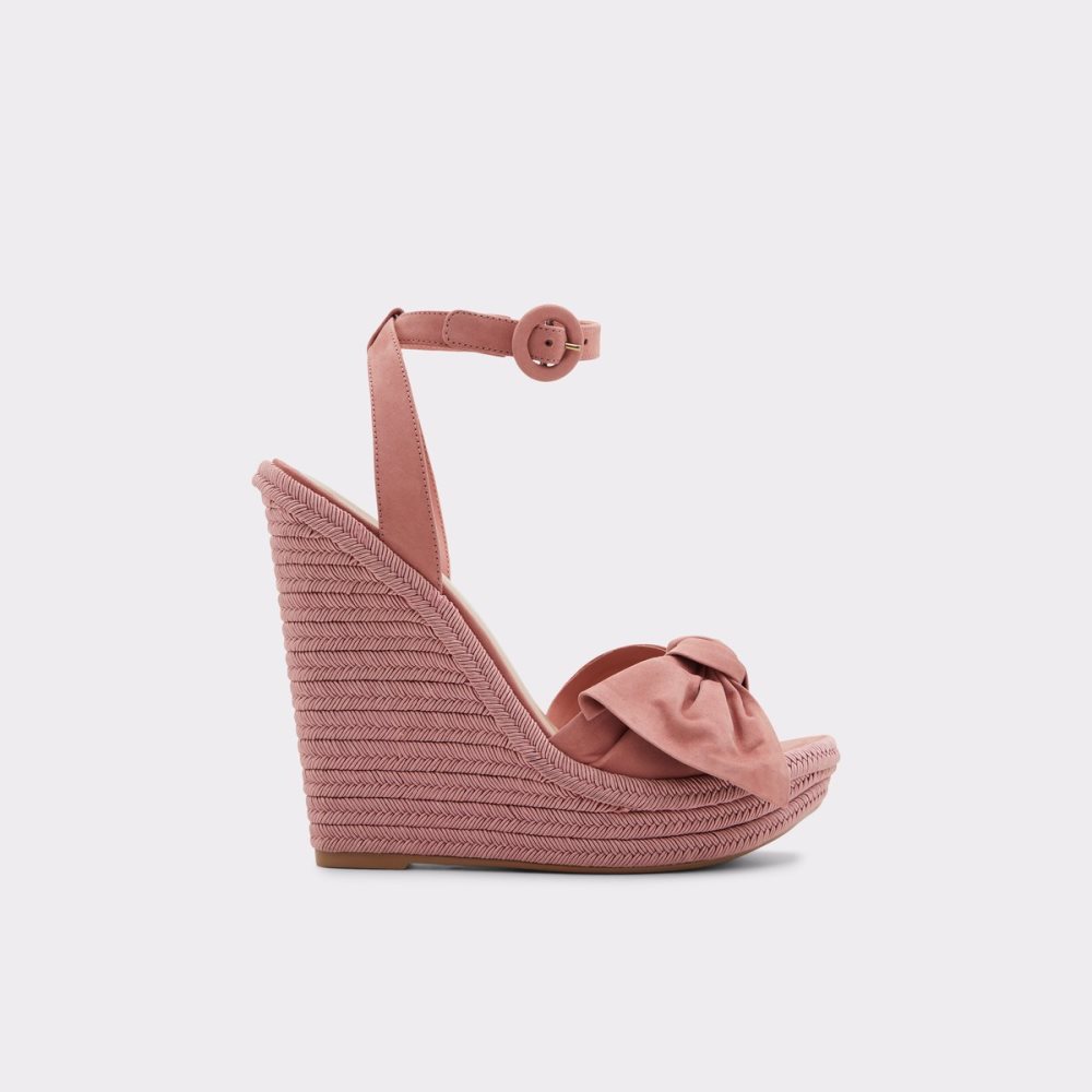 Sandales Aldo Besch Wedge Sandal - Wedge Rose Clair Femme | JAHA-03347957