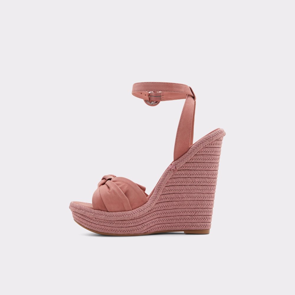 Sandales Aldo Besch Wedge Sandal - Wedge Rose Clair Femme | JAHA-03347957