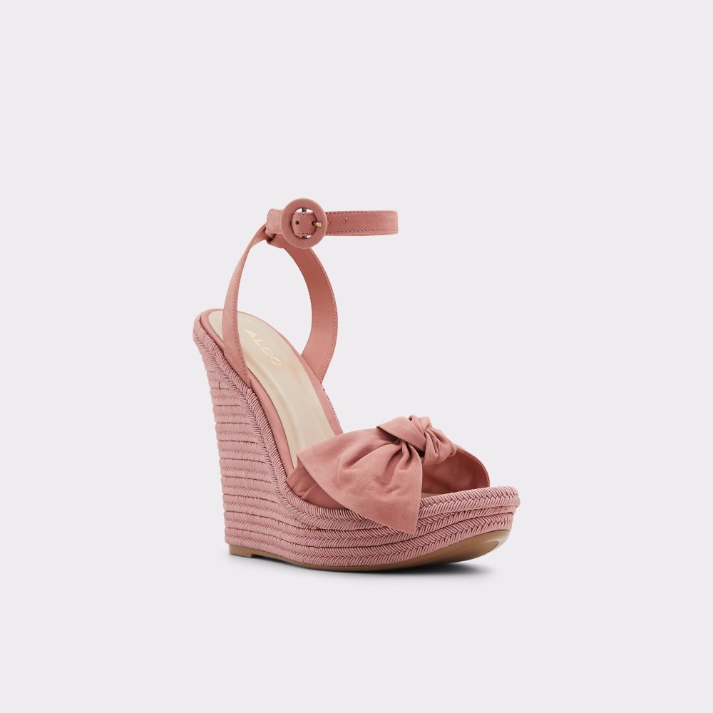 Sandales Aldo Besch Wedge Sandal - Wedge Rose Clair Femme | JAHA-03347957