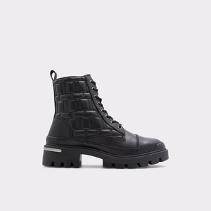 Bottes de combat Aldo Quilt - Lug Sole Noir Femme | JUPI-18669226