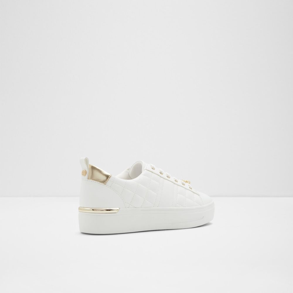 Baskets Aldo Meadow Low Top - Cup Sole Blanche Femme | FBLE-67244267