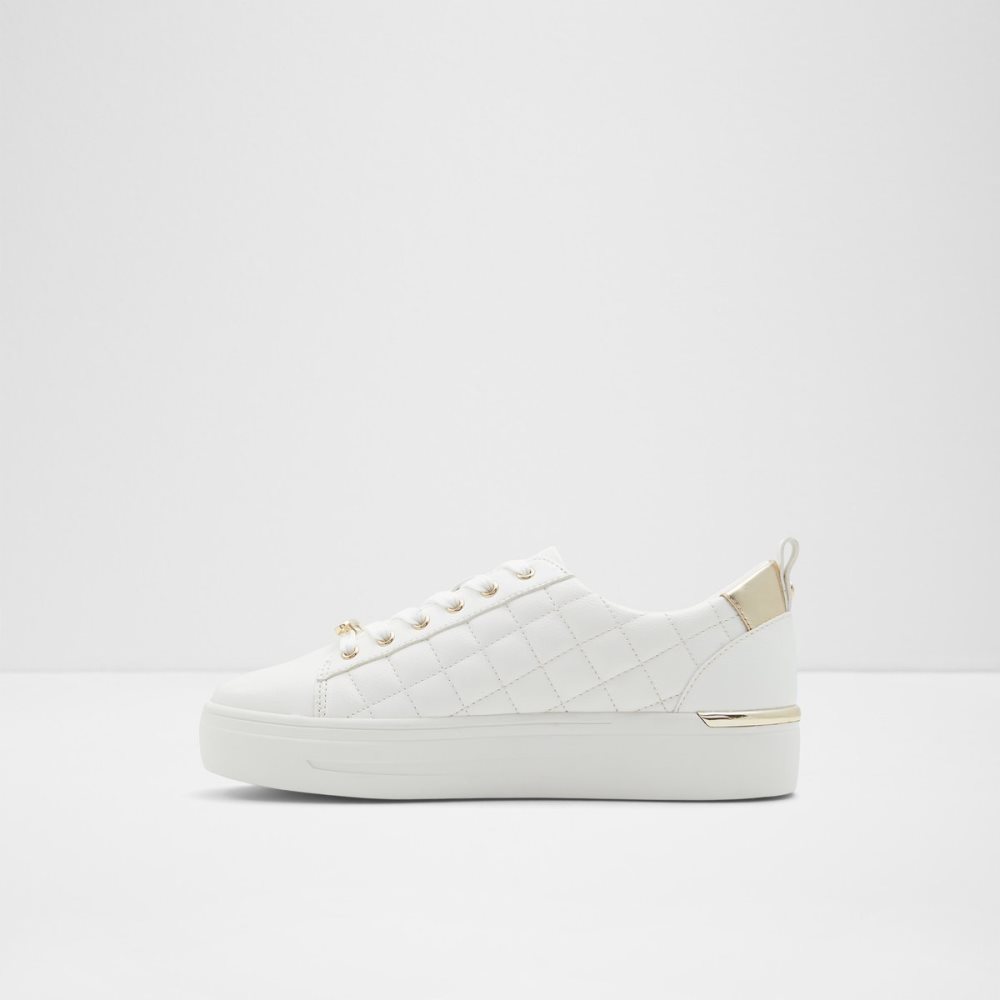 Baskets Aldo Meadow Low Top - Cup Sole Blanche Femme | FBLE-67244267