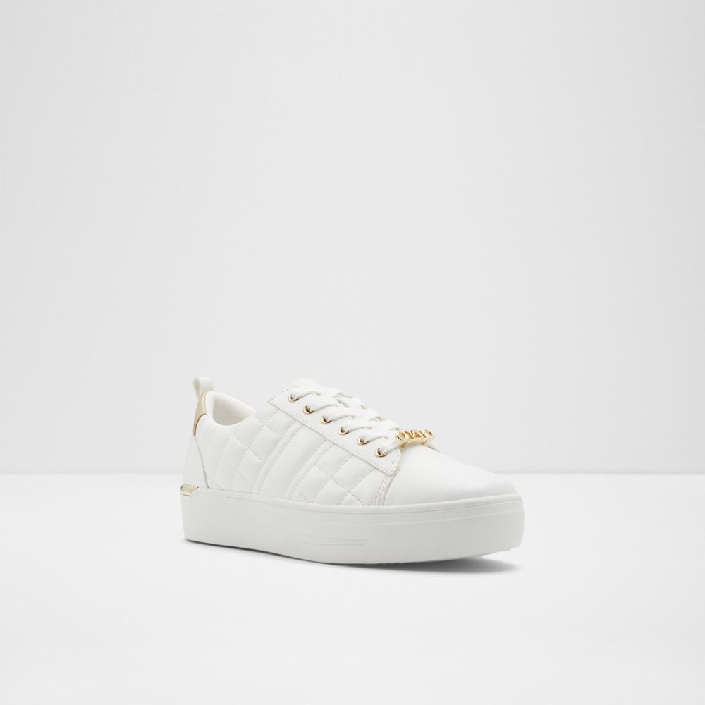 Baskets Aldo Meadow Low Top - Cup Sole Blanche Femme | FBLE-67244267